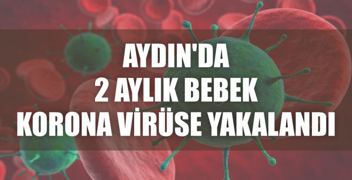 Aydın'da 2 aylık bebek Korona virüse yakalandı