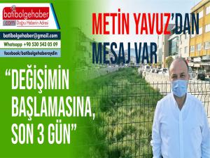 Metin yavuz'dan Mesaj Var