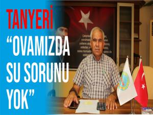 Mustafa Tanyeri Su sorununa noktayı koydu